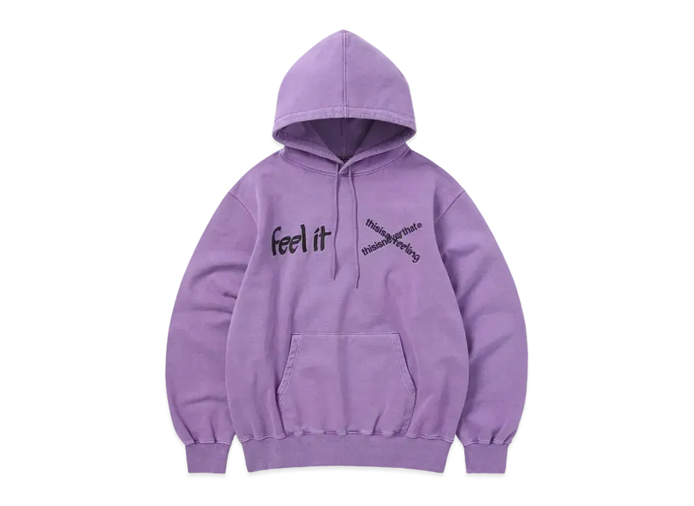 thisisneverthat TNT PR Feel It Hoodie "Faded Purple"