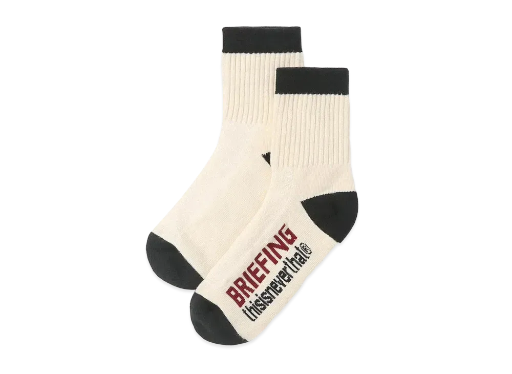 thisisneverthat TNT BF Socks "Ivory"