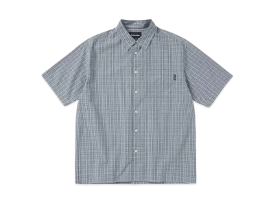 thisisneverthat Plaid S/S Shirt "Blue Grey"