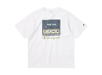 thisisneverthat x Champion TNT Track Tee "White"