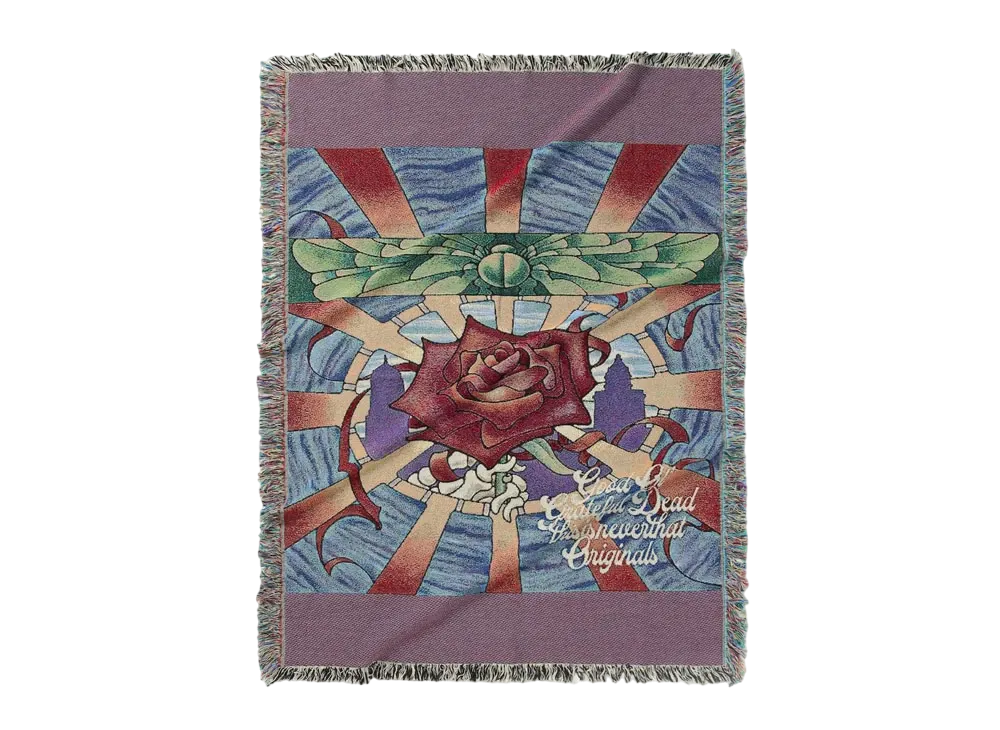 thisisneverthat GD Rose Tapestry Blanket "Multi"