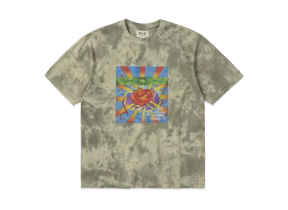thisisneverthat GD Rose Tee "Moss Grey"
