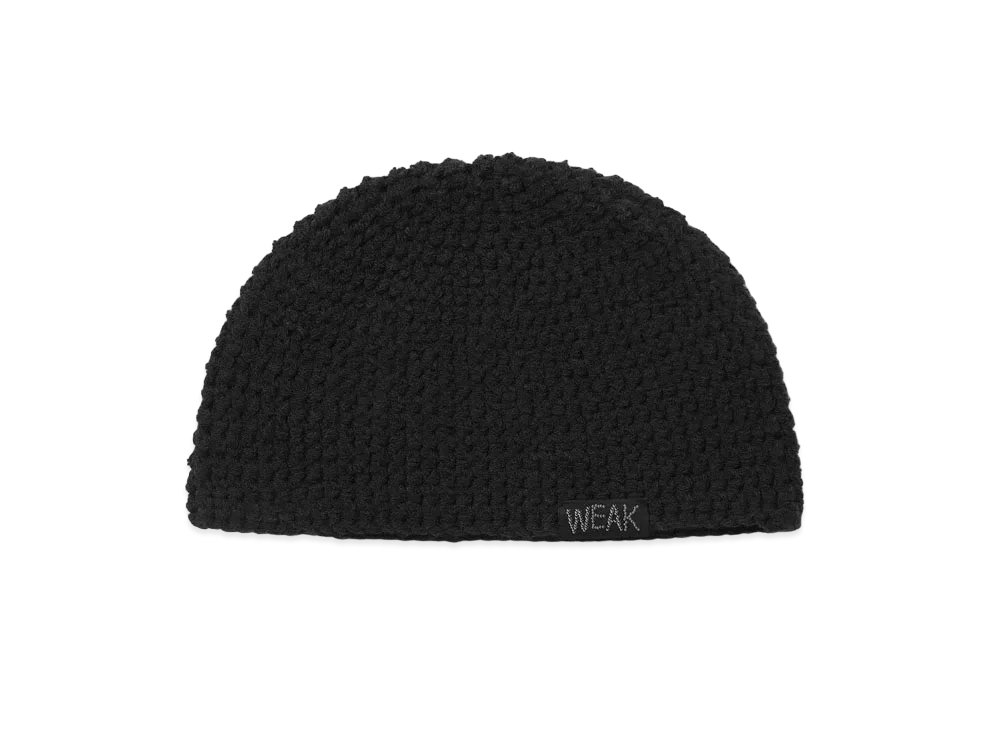 thisisneverthat WEAK Crochet Beanie "Black"