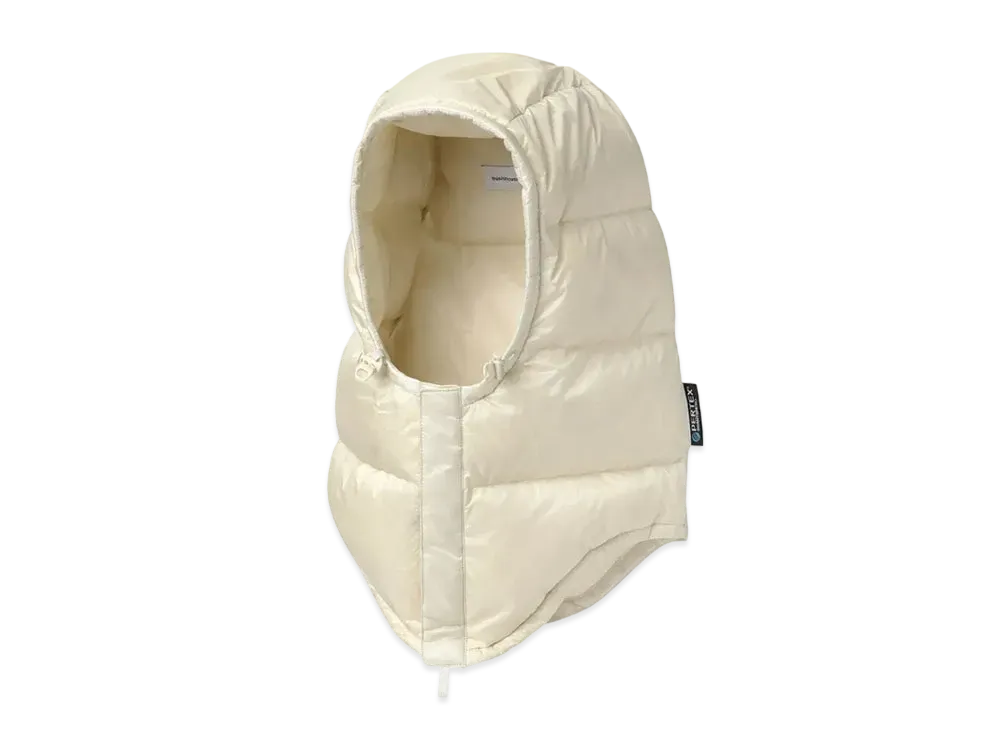 thisisneverthat PERTEX Puffer Balaclava "Bone"