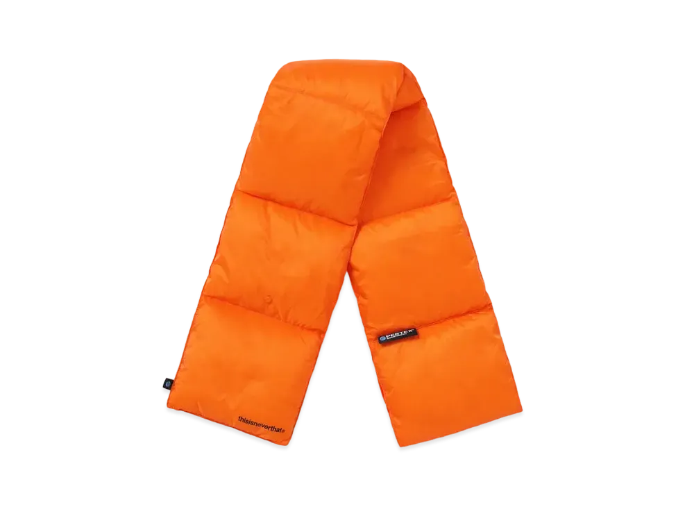 thisisneverthat PERTEX T Down Scarf "Orange"