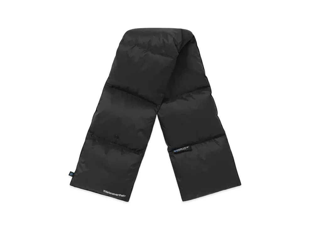 thisisneverthat PERTEX T Down Scarf "Black"