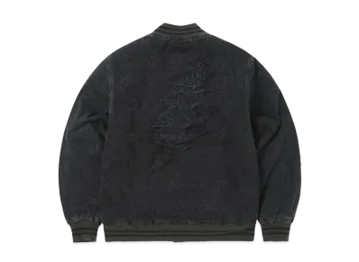 thisisneverthat GD Lightning Denim Varsity Jacket "Black"