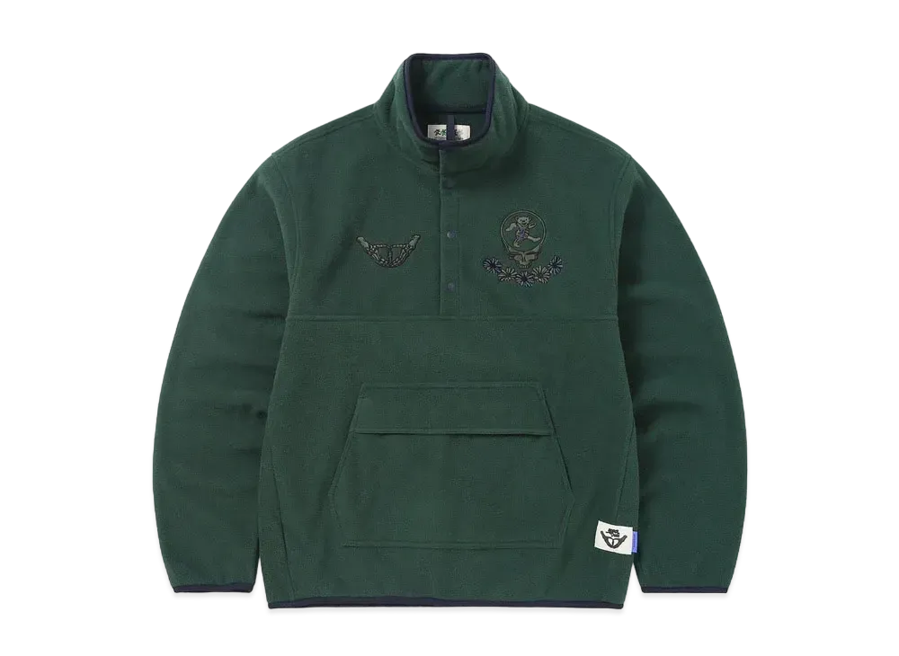 thisisneverthat GD SYF Fleece Pullover "Dark Green"