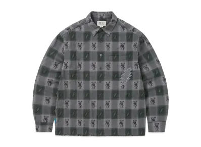thisisneverthat GD Lightning Jacquard Shirt "Purple"