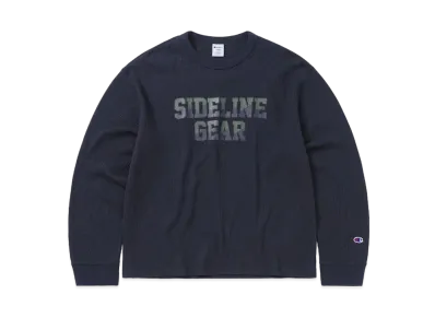 thisisneverthat x Champion TNT Waffle L/S Top "Navy"