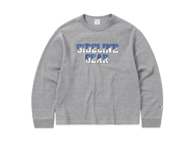 thisisneverthat x Champion TNT Waffle L/S Top "Oxford Grey"