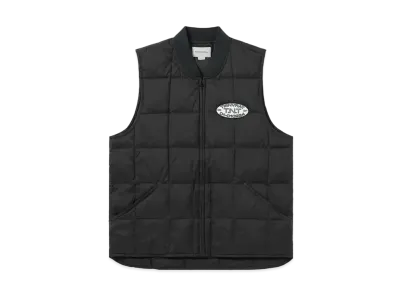 thisisneverthat Ripstop Quilted Down Vest "Black"