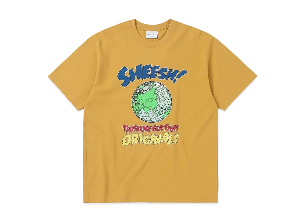 thisisneverthat Sheesh Tee "Mustard"