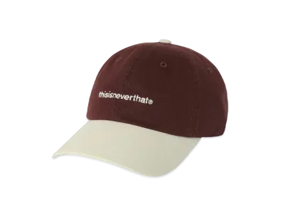 thisisneverthat T-Logo Cap "Burgundy/Ivory"