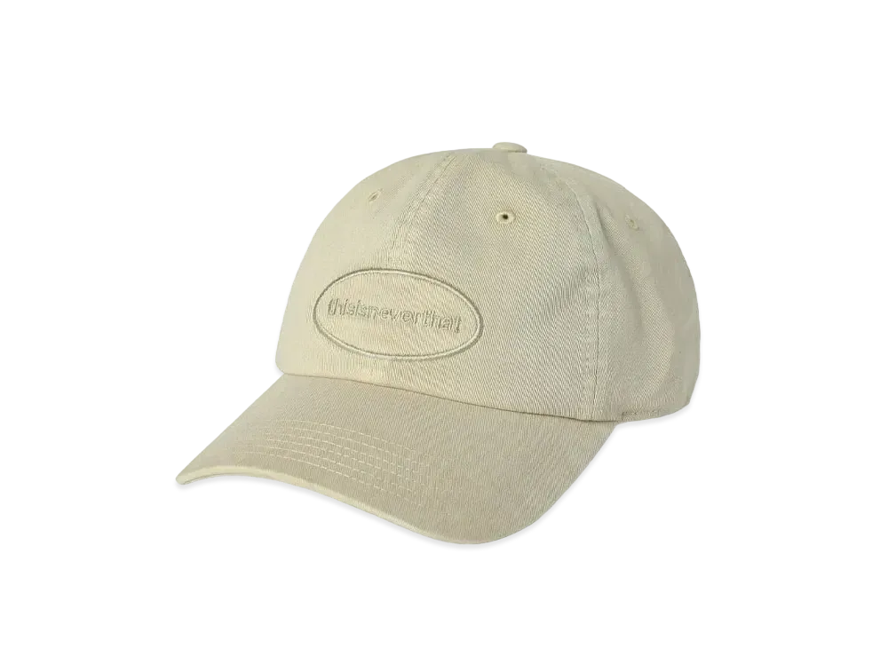 thisisneverthat Overdyed E/T-Logo Cap "Cream"