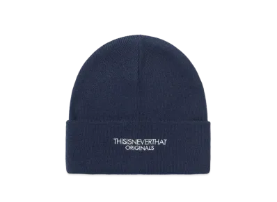 thisisneverthat FR-Logo Beanie "Navy"