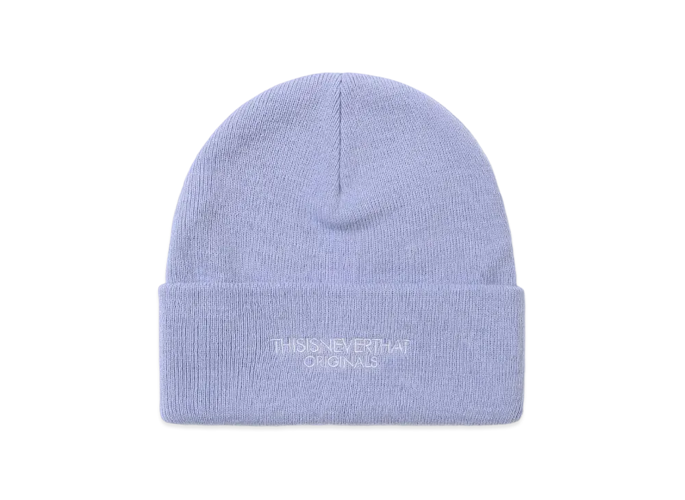 thisisneverthat FR-Logo Beanie "Lavender"