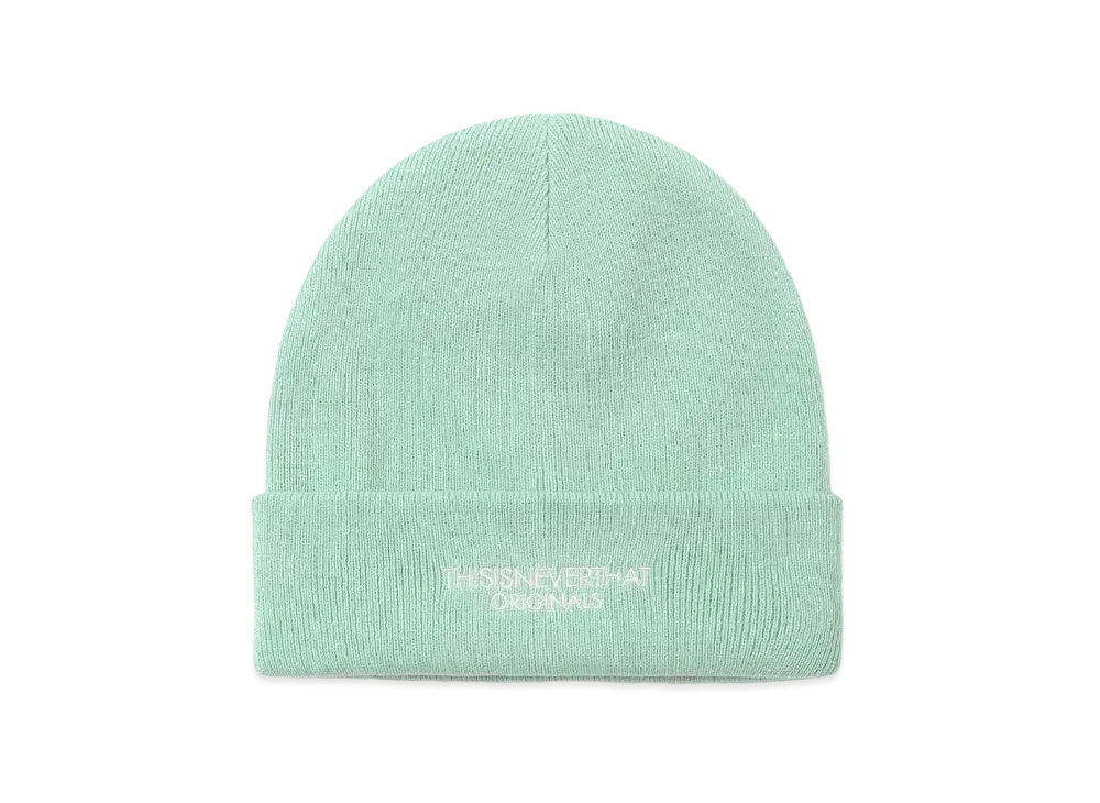 thisisneverthat FR-Logo Beanie "Mint"