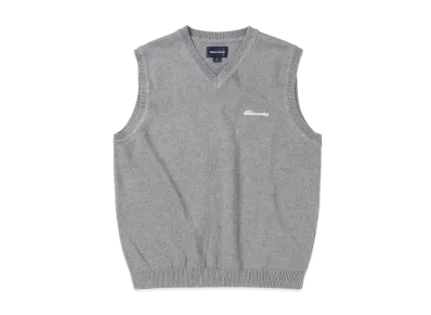 thisisneverthat Script Logo Knit Vest "Grey"