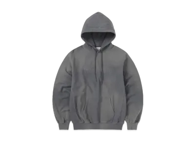thisisneverthat Faded Embroidery Hoodie "Dark Grey"