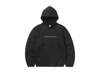 thisisneverthat Raglan Jersey Hoodie "Black"