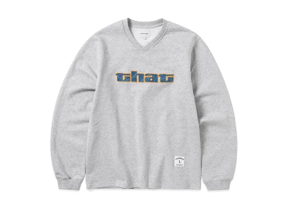thisisneverthat Paneled Sports Crewneck "Heather Grey"