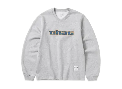 thisisneverthat Paneled Sports Crewneck "Heather Grey"