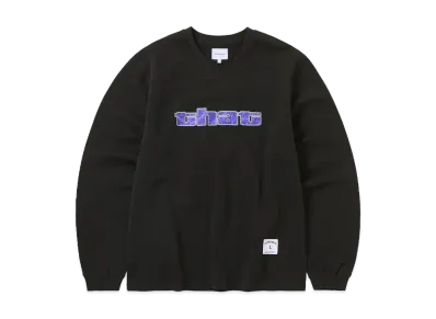 thisisneverthat Paneled Sports Crewneck "Off Black"