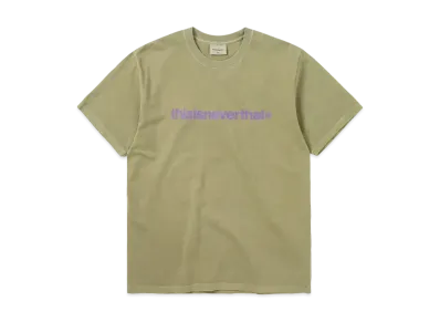 thisisneverthat T-Logo Tee "Light Moss"