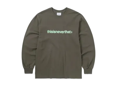 thisisneverthat T-Logo L/S Tee "Dark Mocha"