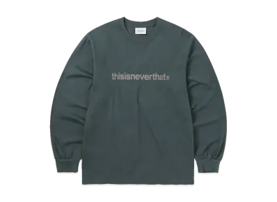 thisisneverthat T-Logo L/S Tee "Charcoal"