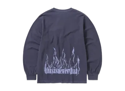 thisisneverthat Flame Onyx L/S Tee "Purple"