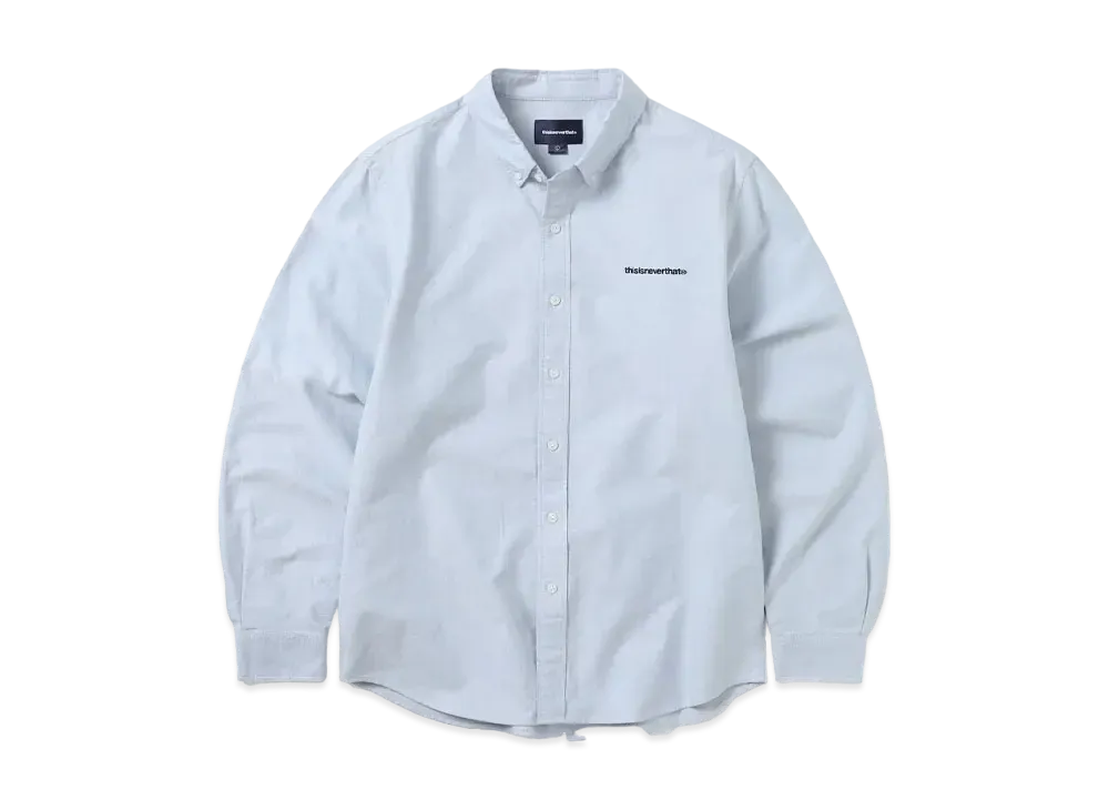 thisisneverthat T-Logo Oxford Shirt "Blue"