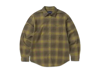 thisisneverthat Flannel Check Shirt "Olive"