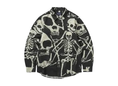 thisisneverthat Skeletons Shirt "Washed Black"