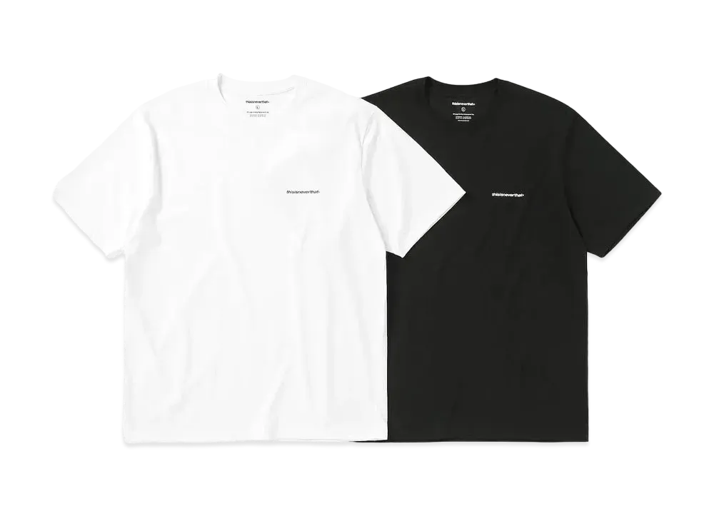 thisisneverthat SP-Logo Cooling Performance Tee "White/Black"