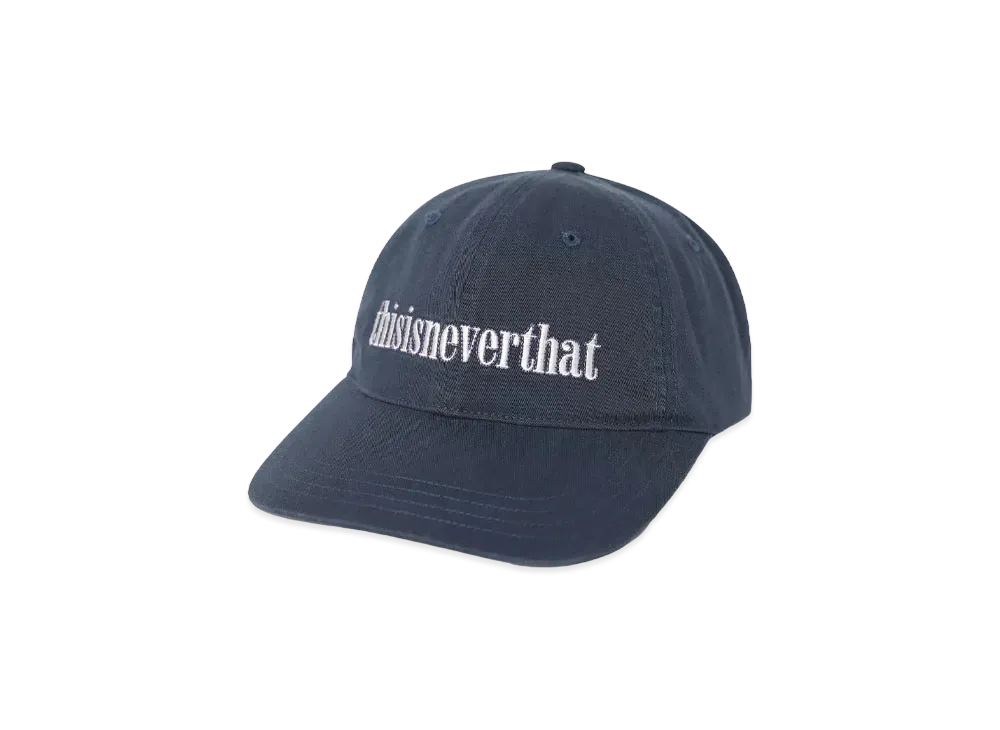 thisisneverthat Double Stitch Onyx Cap "Navy"