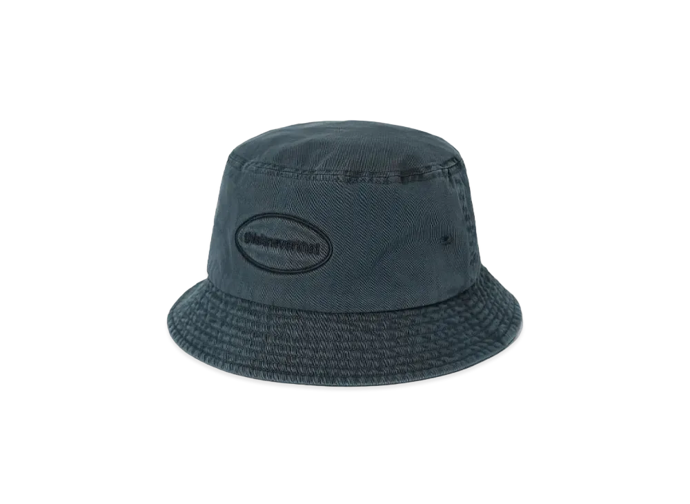thisisneverthat Overdyed E/T-Logo Bucket Hat "Dusty Blue"