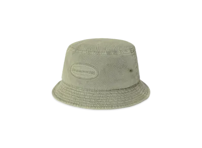 thisisneverthat Overdyed E/T-Logo Bucket Hat "Washed Green"
