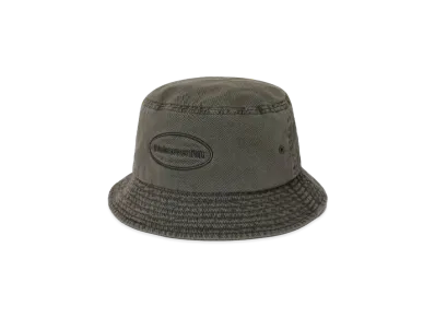 thisisneverthat Overdyed E/T-Logo Bucket Hat "Charcoal"