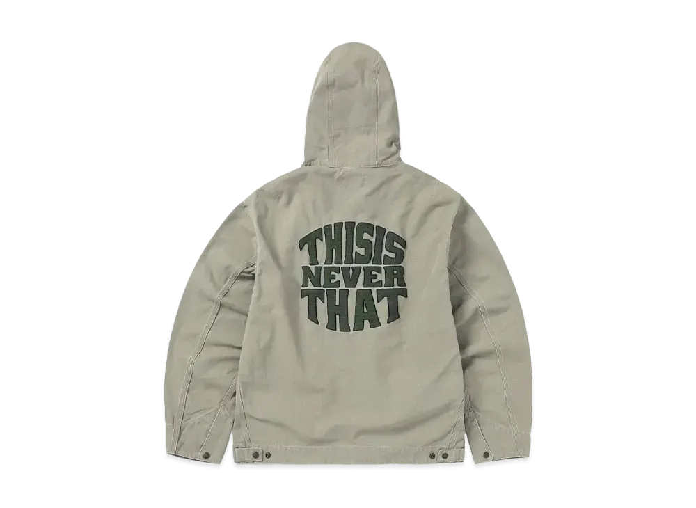 thisisneverthat Washed Carpenter Jacket "Stone"