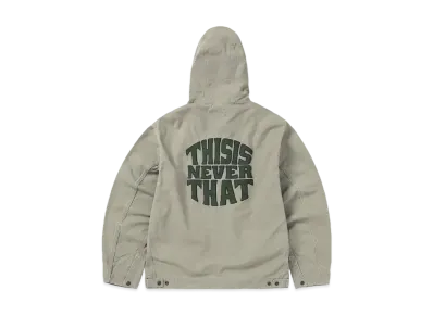 thisisneverthat Washed Carpenter Jacket "Stone"