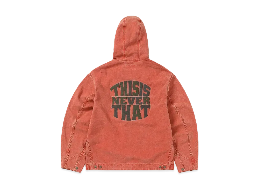thisisneverthat Washed Carpenter Jacket "Orange"