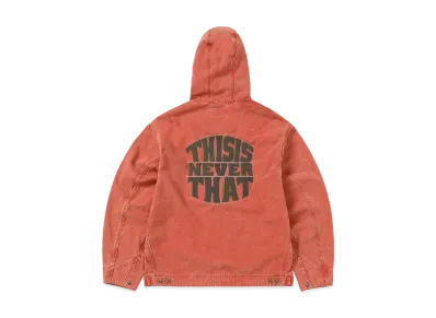 thisisneverthat Washed Carpenter Jacket "Orange"