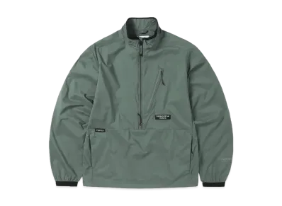 thisisneverthat PERTEX® QA Half Zip Pullover "Sage"