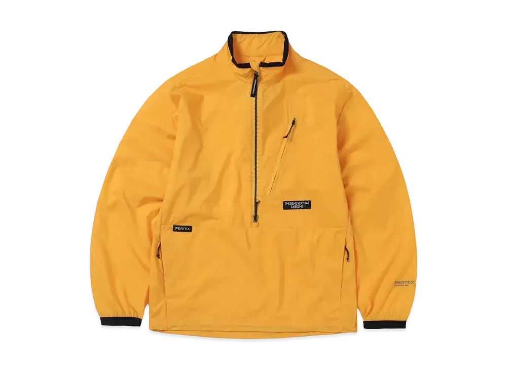 thisisneverthat PERTEX® QA Half Zip Pullover "Yellow"