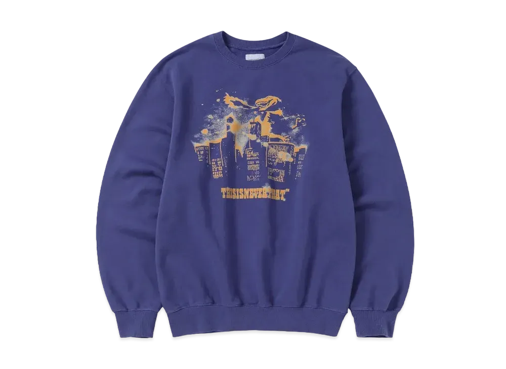 thisisneverthat Nightmare Crewneck "Purple"