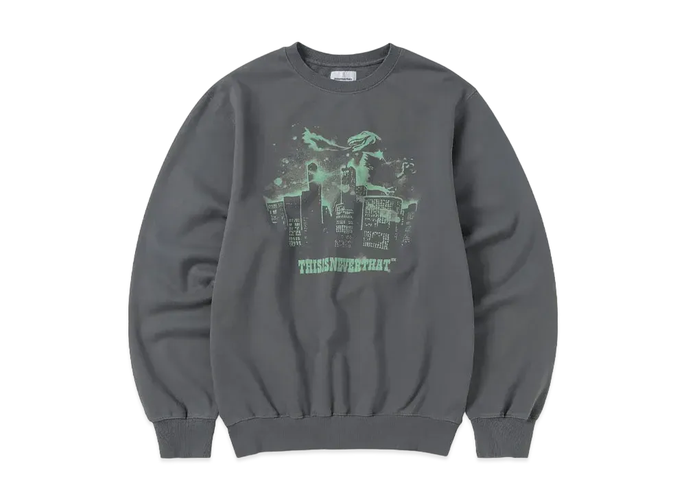 thisisneverthat Nightmare Crewneck "Dark Grey"