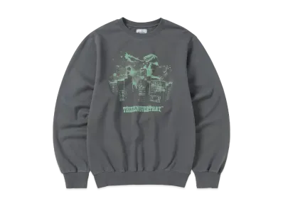 thisisneverthat Nightmare Crewneck "Dark Grey"