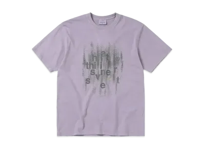thisisneverthat Brushed Paint Tee "Lavender"